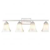 MILLENNIUM LIGHTING 4 - LIGHT VANITY IN BRUSHED NI