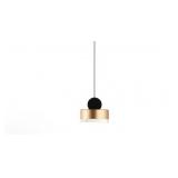 $238 NOB 4.75" PENDANT - BLACK / GOLD