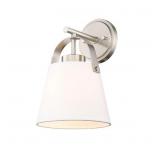 $106 Z-LITE Z-STUDIO LINEN PENDANT 8-INCHES W BRUS