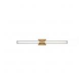 $299 KIEL 37.75 IN. LARGE 2-LIGHT SATIN BRASS LED