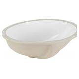 SIGNATURE HARDWARE MANGROVE 17" PORCELAIN UNDERMOU