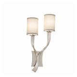 $323 ROXY 2-LIGHT RIGHT WALL SCONCE