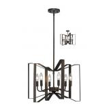 $206 Z-LITE MARSALA 6-LIGHT BRONZE MODERN/CONTEMPO