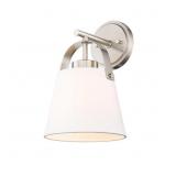 $106 Z-STUDIO LINEN PENDANT 8 IN. 1-LIGHT BRUSHED