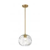 $184 Z-LITE CHLOE OLDE BRASS TRANSITIONAL CLEAR GL