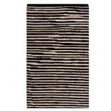 RAG RUG BLACK/MULTI DOORMAT 2 FT. X 3 FT. STRIPED