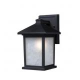 $142 Z-LITE HOLBROOK 1 - LIGHT WALL LIGHT IN BLACK