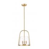 $228 Z-LITE ARCHIS 3-LIGHT MODERN GOLD TRANSITIONA