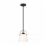 $148 Z-LITE Z-STUDIO LINEN PENDANT 1 -LIGHT MATTE