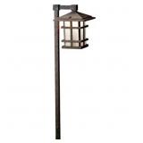 $445 KICHLER LIGHTING - ONE LIGHT PATH & SPREAD -