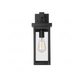 BARKELEY 1-LIGHT 6 IN. POWDER COATED BLACK OUTDOOR