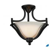 Z-LITE LAGOON 3 LIGHT BOWL SHAPED PENDANT WITH MAT