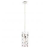 $256 Z-LITE FONTAINE 1 - LIGHT PENDANT IN POLISHED