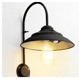 SOLAR BARN LIGHT WITH MOTION SENSOR - METAL DESIGN