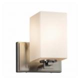 $171 FUSION WALL SCONCE WALL LIGHT IN BRUSHED NICK