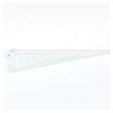 1 LOT OF ASSORTED AMOUNT SHELFTRACK 12.5 IN. L WHI