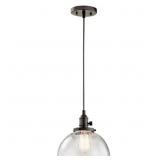 $150 KICHLER LIGHTING AVERY 1 - LIGHT PENDANT IN O