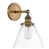$200 SIGNATURE HARDWARE BARWELL 10-IN W 1-LIGHT AN