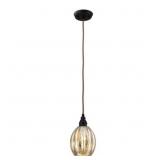 $186 ELK HOME DANICA 1 - LIGHT PENDANT IN OILED BR