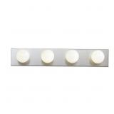 KICHLER NEW STREET 24-IN 4 -LIGHT BRUSHED NICKEL M