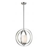 $287 Z-LITE ASHLING BRUSHED NICKEL MODERN/CONTEMPO