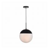 $112 LIVING DISTRICT ECLIPSE 1-LIGHT METAL & GLASS