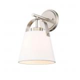 $106 Z-LITE Z-STUDIO LINEN PENDANT 8-INCHES W BRUS