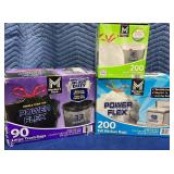 1 LOT OF 1-LARGE TRASH BAGS 33 GALLON-90 BAGS