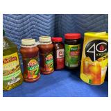 1 LOT OF 1 OLIVE OIL,1 SEASONED SALT,1-TOMATO BOUI