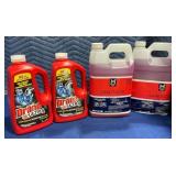 1 LOT OF 2 DRANO MAXI GEL./2-SANITIZER 1 GAL