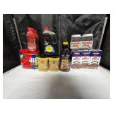 1 LOT (8) ASSORTED OF CONDIMENTS AND SEASONINGS.