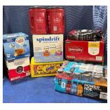 1 LOT (10) DRINKS, CREAMER, COFFEE
