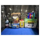 1 LOT (7) ASSORTED FOOD AND CONDIMENTS