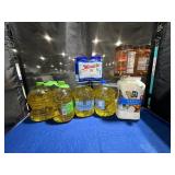 1 LOT (5) ASSORTED OIL AND CONDIMENTS