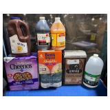 1 LOT (8) ASSORTED FOOD AND CONDIMENTS