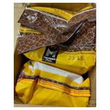 1 LOT OF 3- JASMINE RICE 25LB.
