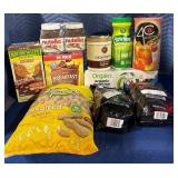 1 LOT (10) SNACKS AND DRINKS