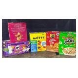 1 LOT (5) PANTRY SNACKS