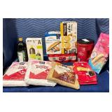 1 LOT (11) BAKING INGREDIENTS, SNACKS, AND COFFEE