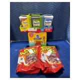 1 LOT (4) ASST PET TREATS