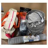 1 LOT OF MIXED ITEM(GAME, FURNITURE COVER,COOLING
