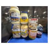 1 LOT (7) ASSORTED SEASSONING AND CONDIMENTS