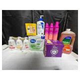 1 LOT (9) ASSORTED BATHROOM CARE.