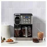$115 CUISINART 12-CUP COFFEE MAKER, SINGLE-SERVE B