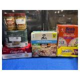 1 LOT (6) ASSORTED FOOD ITEMS AND CAN GOODS