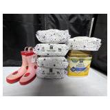 1 LOT (7) ASSORTED BABY CARE AND KIDS SHOES