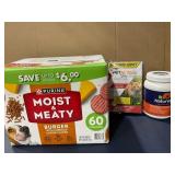 PURINA MOIST & MEATY BURGER WITH CHEDDAR CHEESE FL