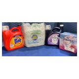 1 LOT OF 1-TIDE LAUNDRY DETERGENT./1-ALL LAUNDRY D