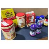 1 LOT OF 8-PANTRY SUPPLIES