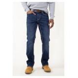 AXEL JEANS NOEL BOOTCUT JEANS FOR MEN SIZE:34X32